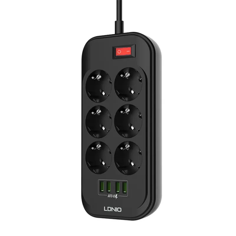 FANTECH Produžni kabl SE6403 4xUSB 6 šuko