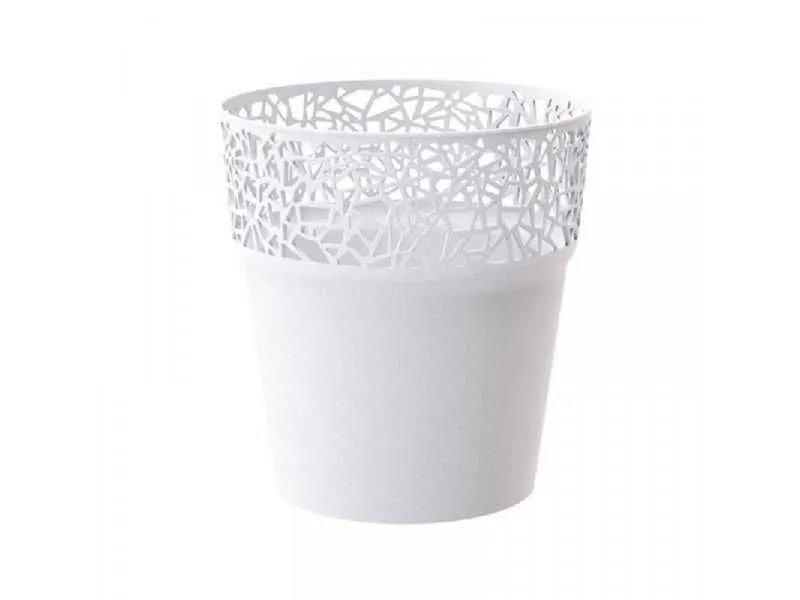 Prosperplast DTRE145-S449 Saksija Tre 15x15cm Bela