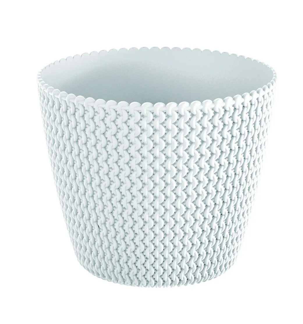 PROSPERPLAST Saksija OFY 19x16cm/ bela
