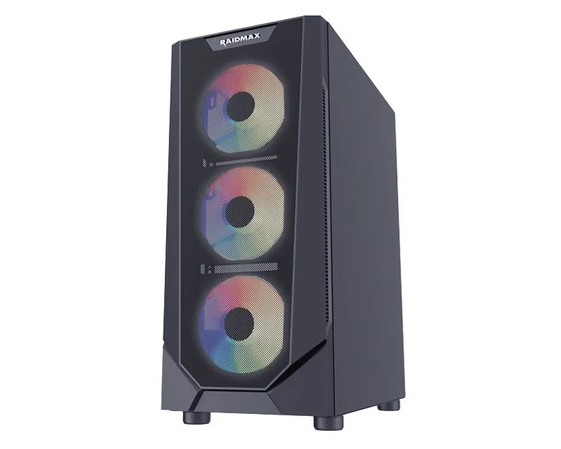 RAIDMAX Kućište Vector V155 RGB Black/ V155TBS