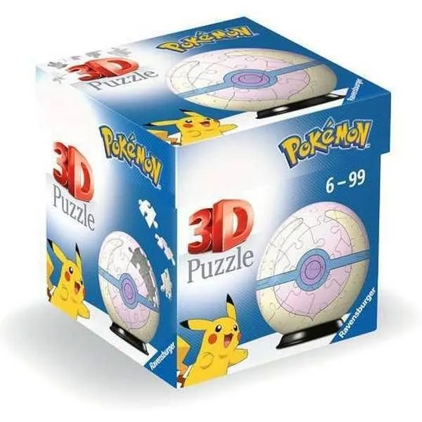 Ravensburger 3D puzzle - Pokemon Heal lopta - 54 dela
