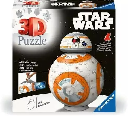 Ravensburger 3D puzzle - Star Wars BB8 - 99 delova