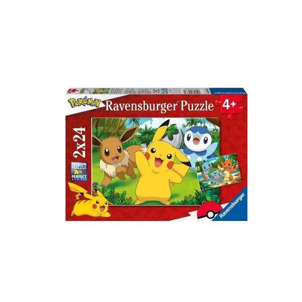 Ravensburger puzzle - Pokemon - 2x24 dela
