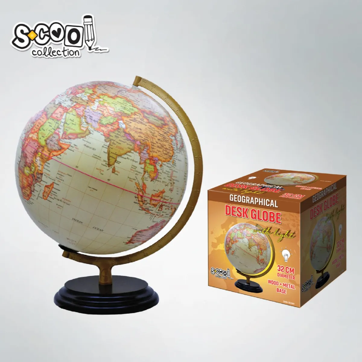 S-COOL Globus lampa Lux svetleći 32cm