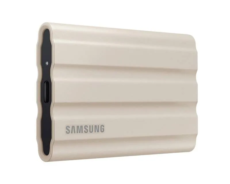 SAMSUNG Eksterni SSD 2TB T7 USB 3.2/MU-PE2T0K/EU/bež