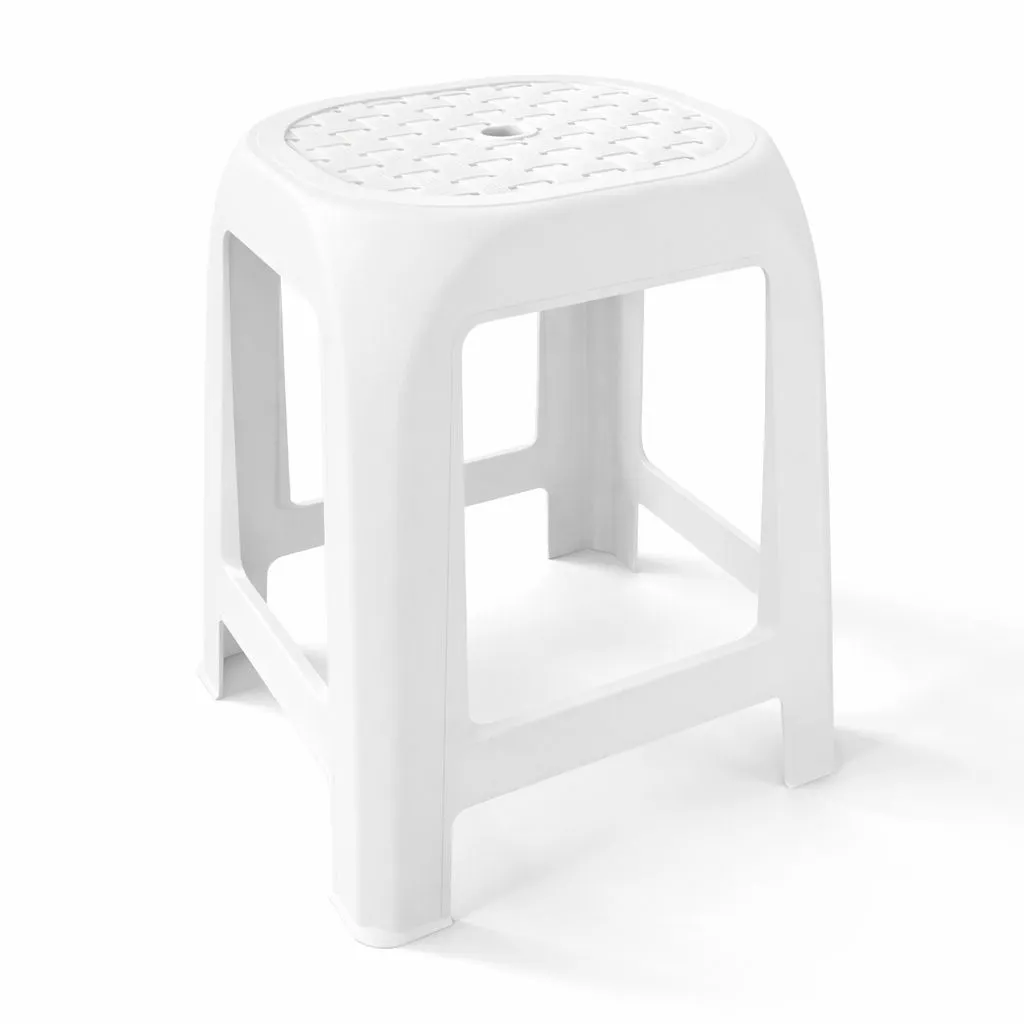 SANJA IPPI Plastična hoklica H46/ bela