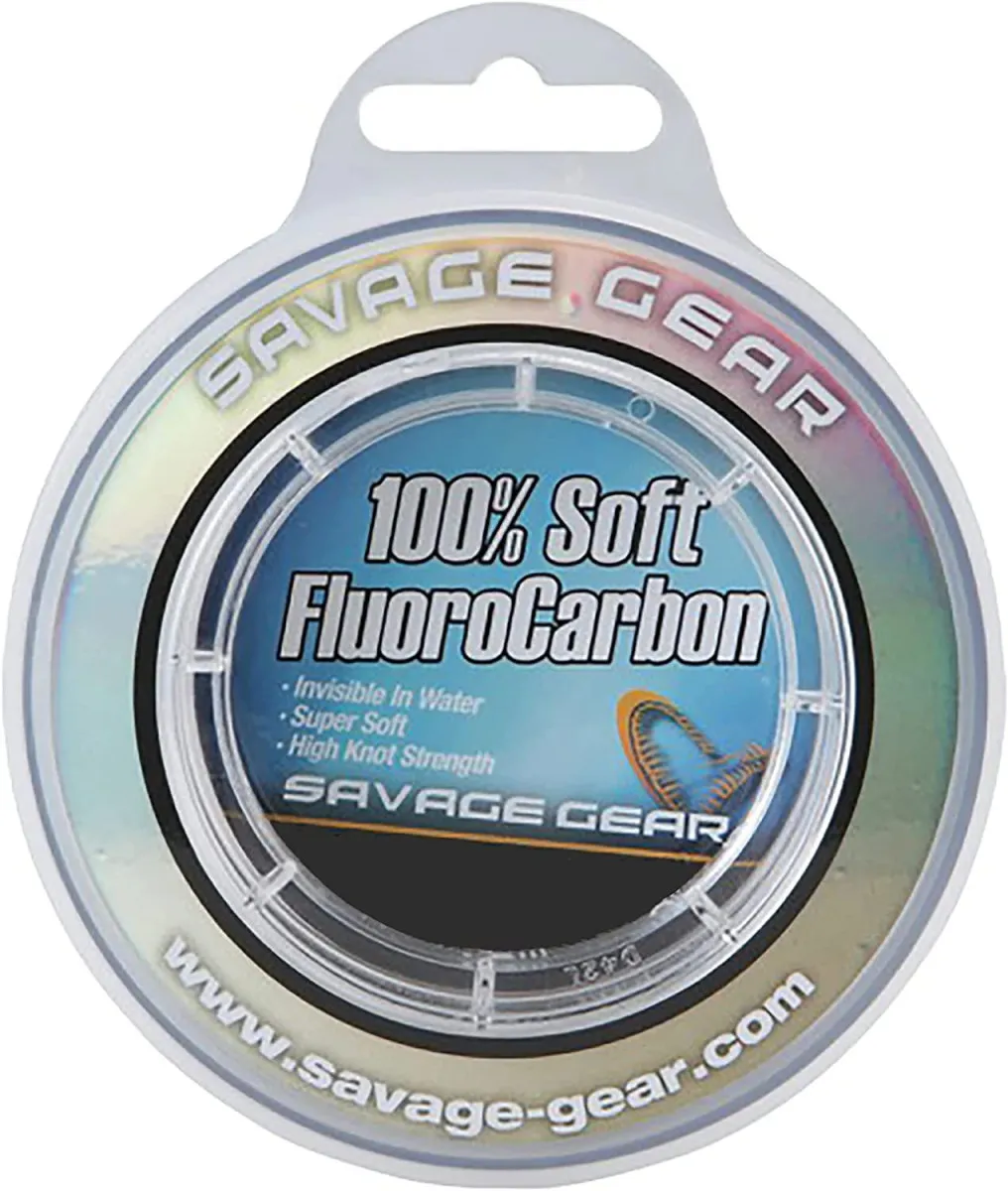 SAVAGE GEAR FLUOROCARBON SG SOFT 0/30MM / 50M -CLEAR