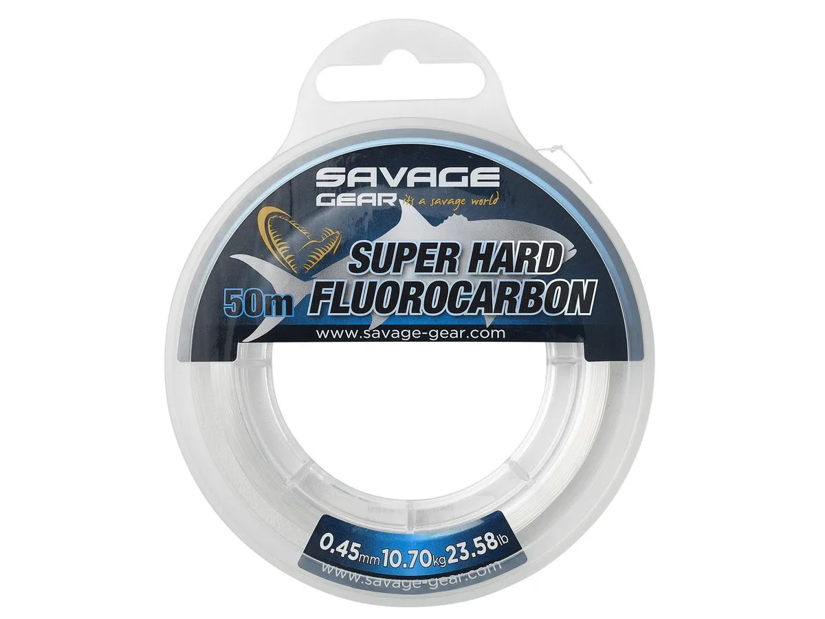 SAVAGE GEAR FLUOROCARBON SG SUPER HARD 0/55MM / 50M