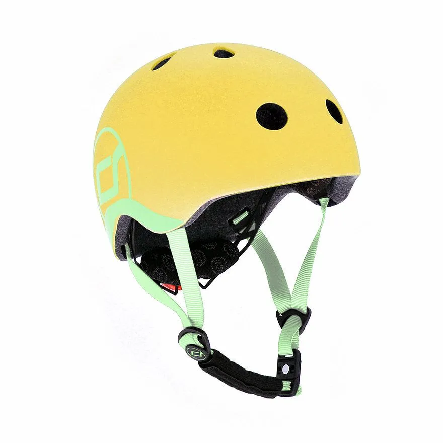 SCOOT AND RIDE Kaciga za decu Lemon/ XXS-S