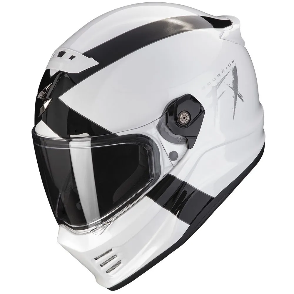 SCORPION Covert-fx gallus white black kaciga