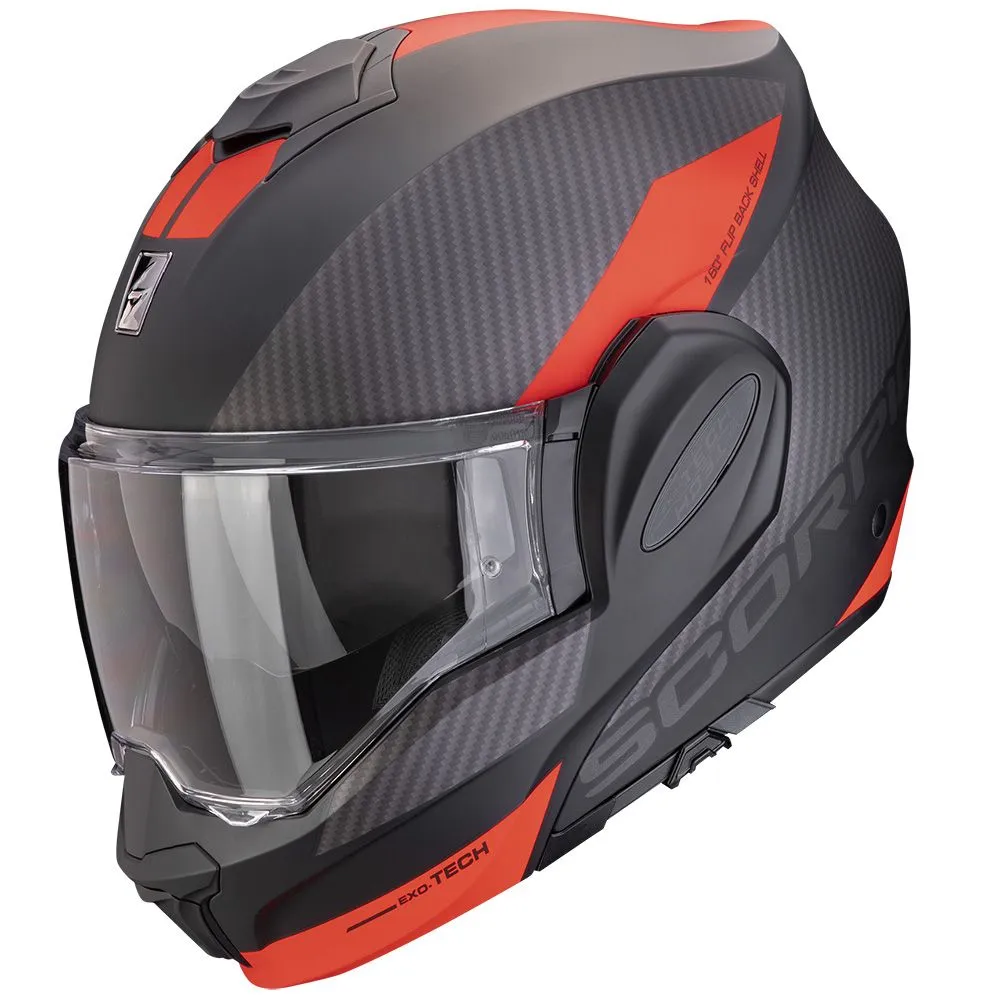 SCORPION Exo-tech evo team matt black-silver-red