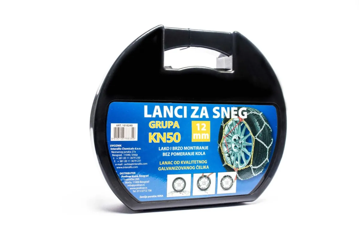 SKYCAR Lanci za sneg KN50 12mm
