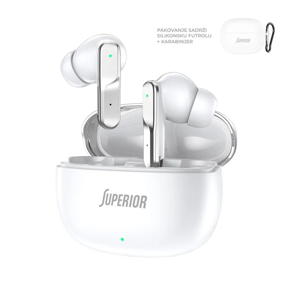SUPERIOR Bluetooth slušalice X Master 2 ENC/ bela
