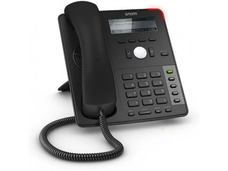 SNOM Žični telefon D120 IP/ crna