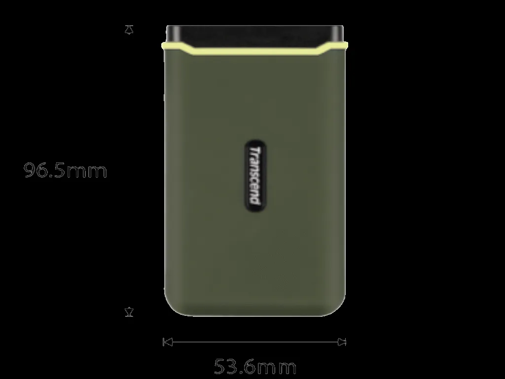 SSD TRANSCEND ESD380C 2000GB/eksterni/USB 3.2/type c/crna