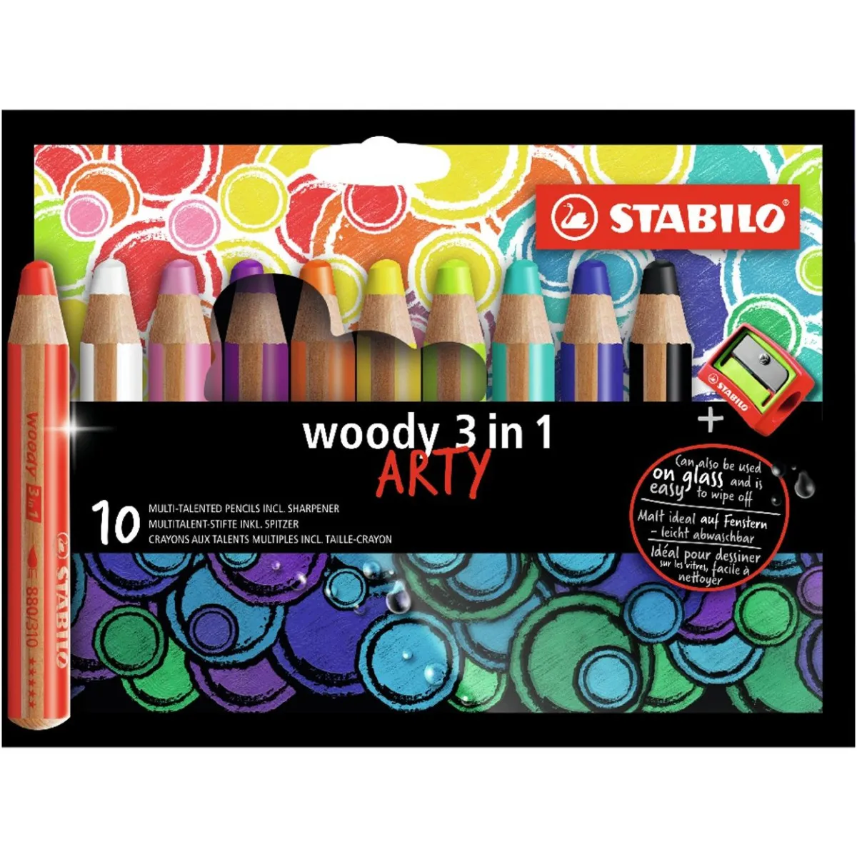 STABILO Drvene bojice Woody Arty 3u1/ set 1/10