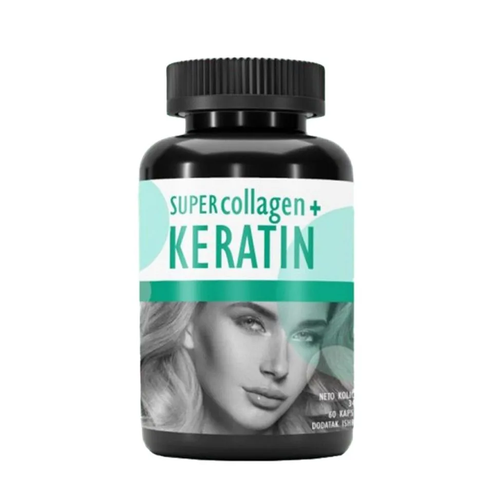 Super Collagen + Keratin/ 60 kapsula