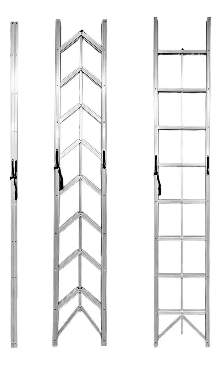 SuperStep Sklapajuće Alu Merdevine 8 Gazišta 266cm