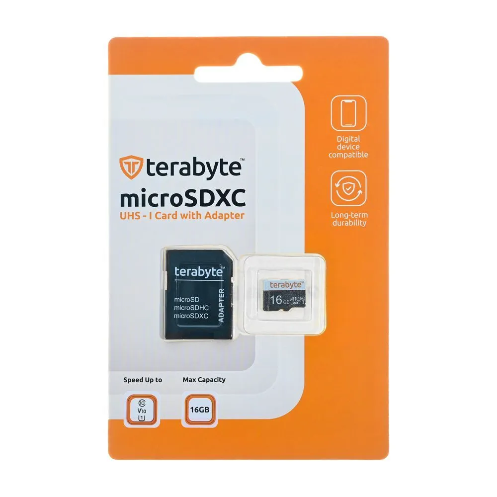TERABYTE Mem. Kartica SDHC 16GB Ultra Micro 100MB/s Class 10 sa adapterom ZJ CN