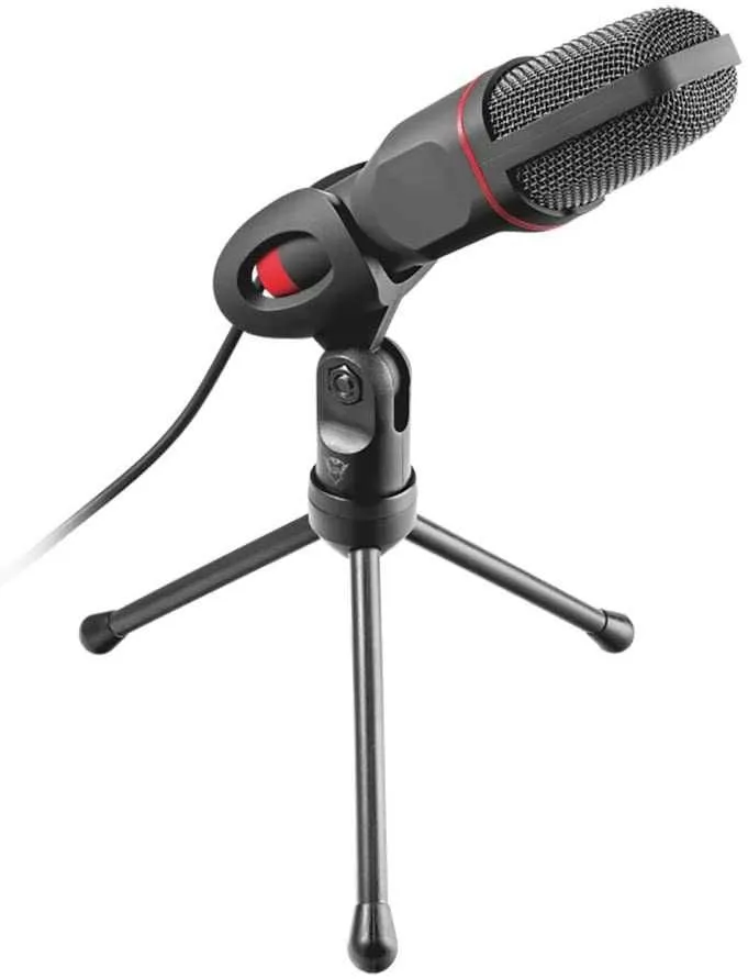 TRUST Mikrofon GXT 212 crno/ crvena