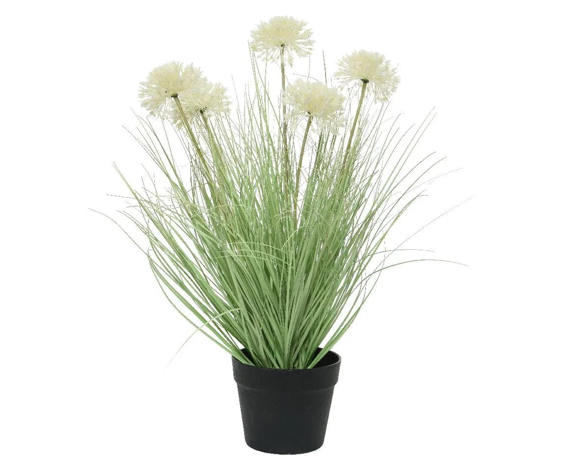 Ukrasna veštačka biljka Allium u saksiji/ 62cm
