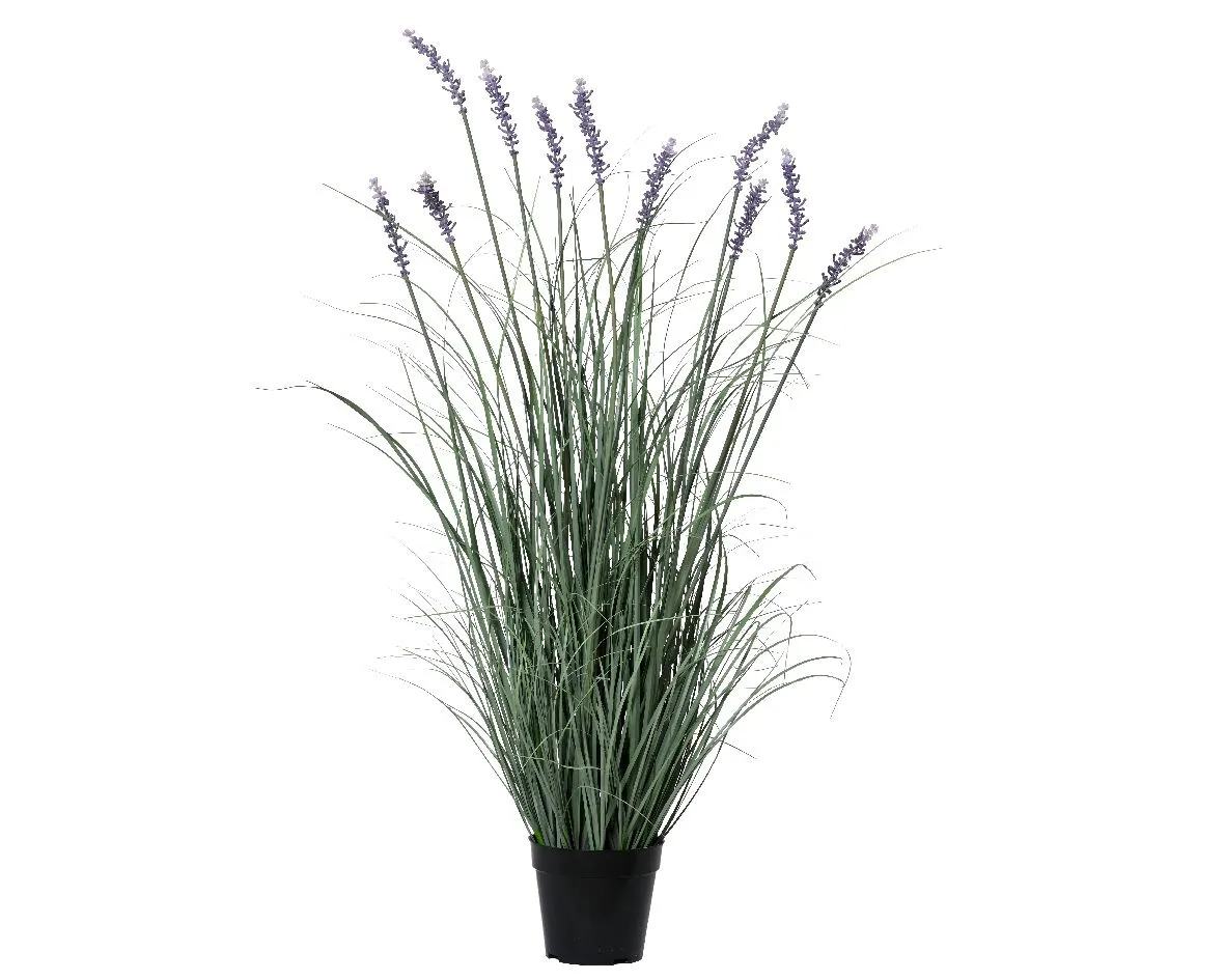 Ukrasna veštačka biljka Lavanda u saksiji/ 96cm