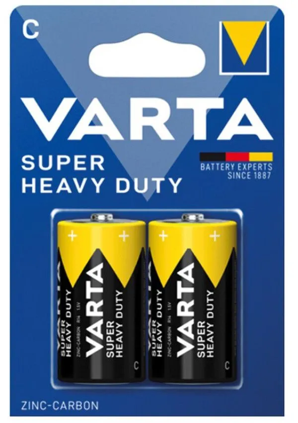 VARTA Baterija tip C R14P/ 1.5V Superlife/ cink-karbon/ 2 kom (cena po komadu)