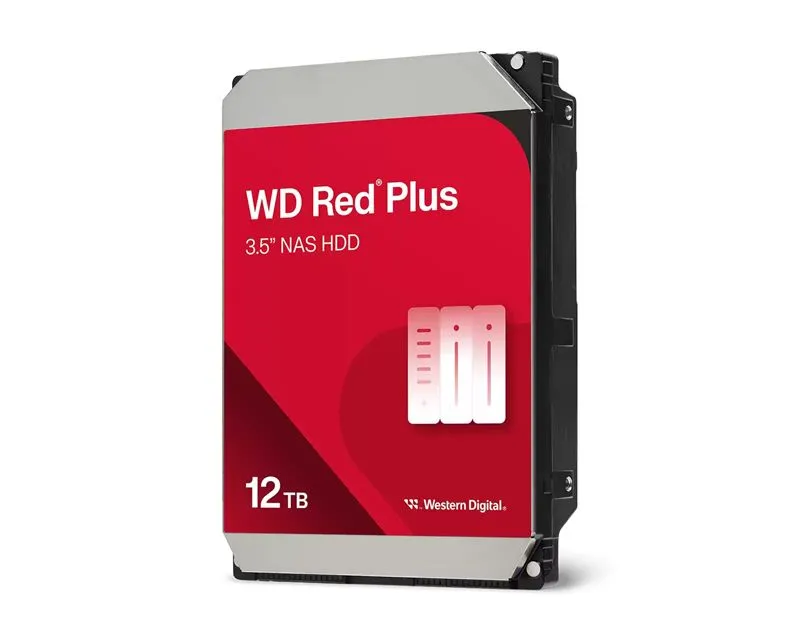 WD 12TB 3.5 inča SATA III 512MB 7200 120EFGX Red Plus hard disk