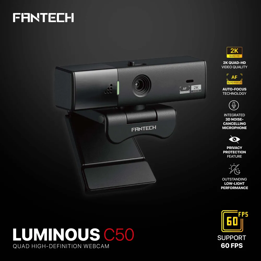 FANTECH Web kamera C50 Luminous