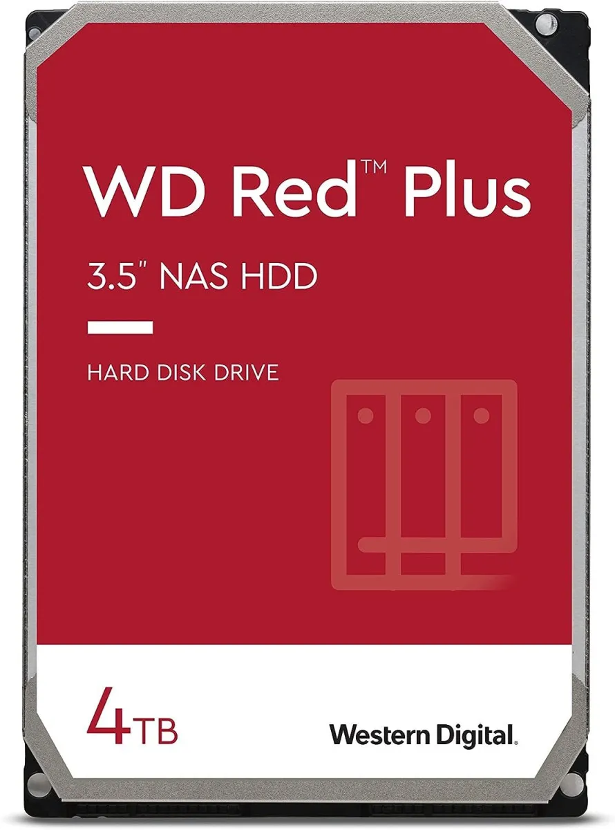 WD HDD 4TB 40EFPX Red Plus 5400RPM 256MB
