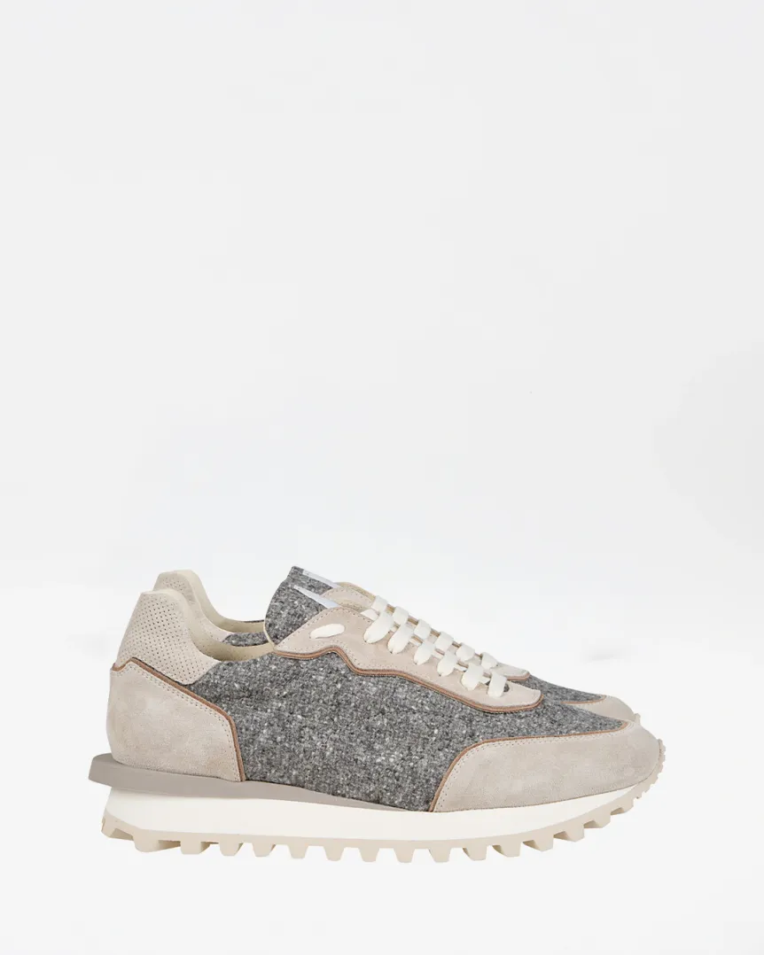 Eleventy Patike N77SCNN02 SCA0N024 SCARPA TRAINER 140204 GR. MEDIO, SABBIA E CAMMELLO/JZ26