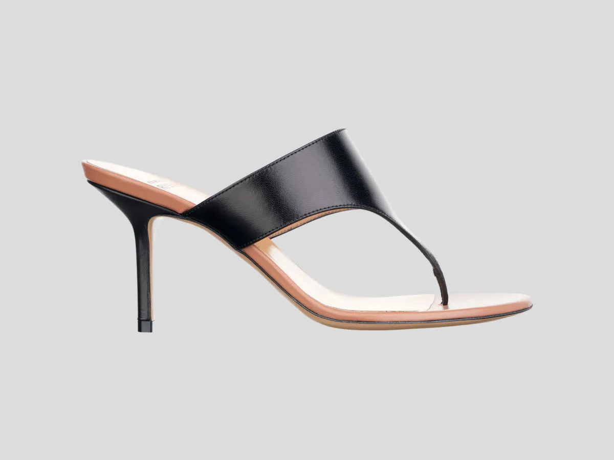FRANCESCO RUSSO Papuče R1S1031/PL26 BLACK