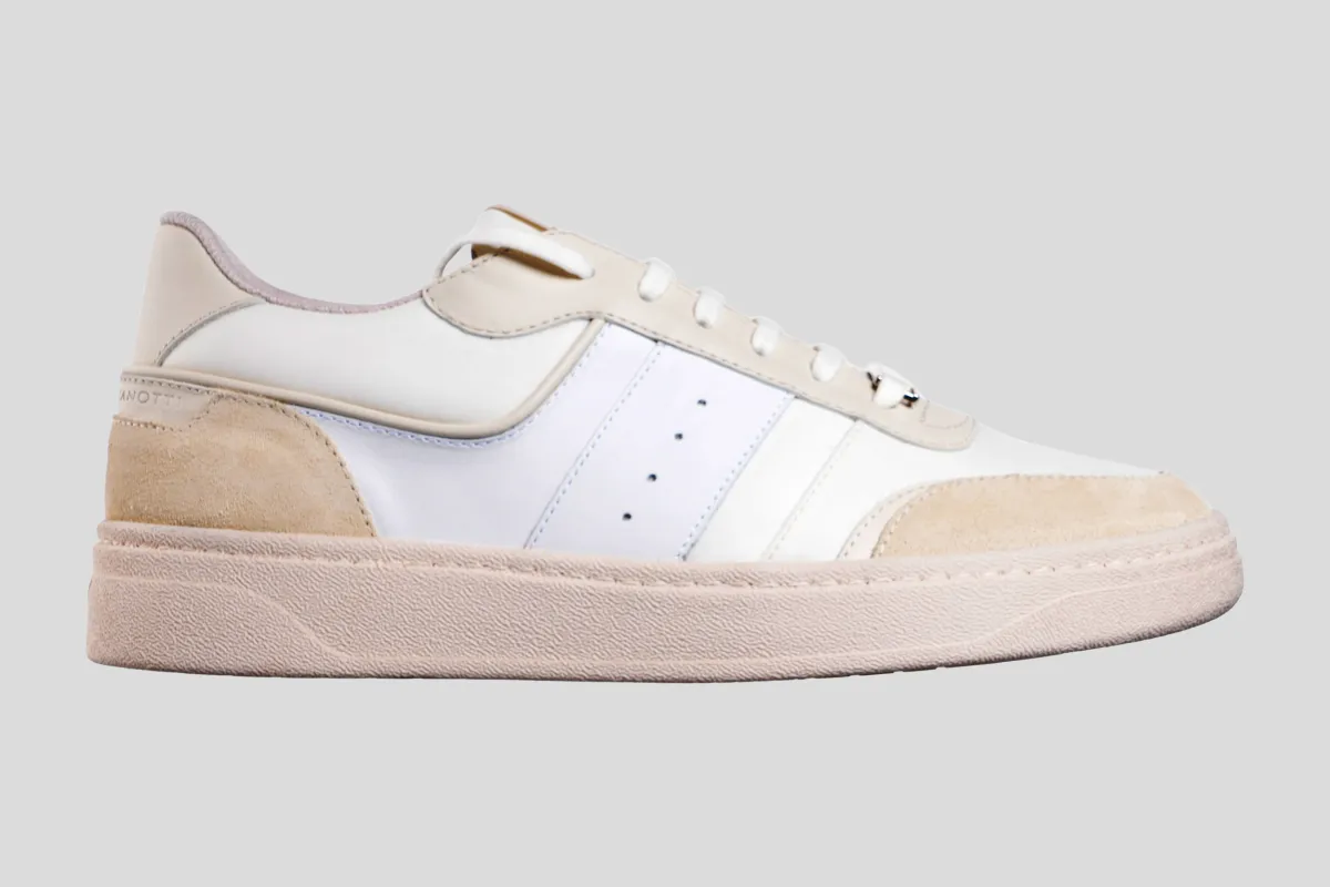 GIUSEPPE ZANOTTI Patike RM60028-002/SS26 LOW TOP VELOUR PANNA