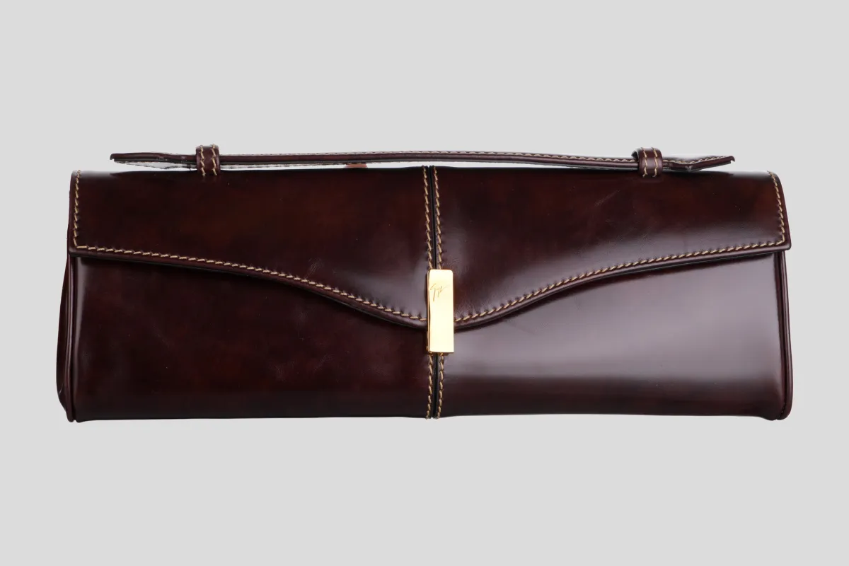GIUSEPPE ZANOTTI Torba EB60007-002/SS26 CLUTCH PHOENIX MORO 002
