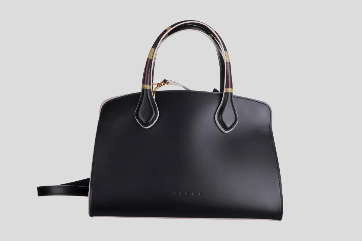MARNI Torba BMMP0175A0/PL26 OVERLAP SMALL 00N99 BLACK