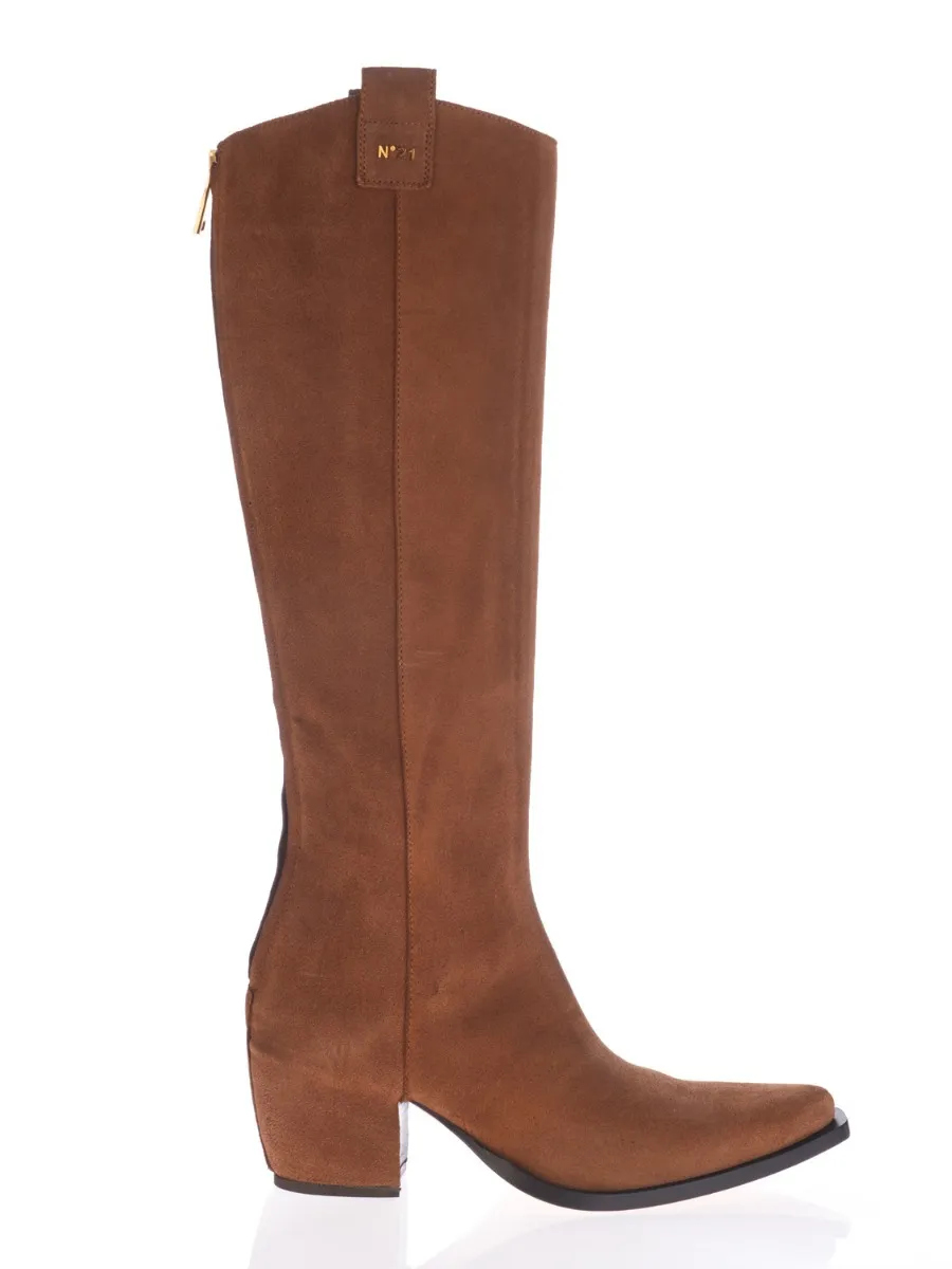 N21 Čizme 23ISP0457/JZ23 brown