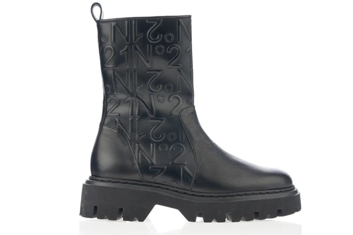 N21 Čizme SP037/22 BLACK