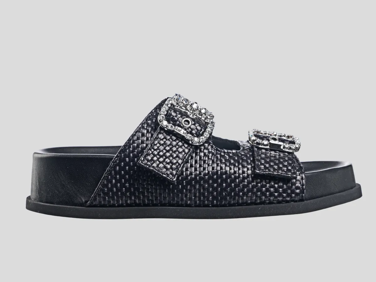 N21 Papuče 24ESP0514/PL24 BLACK