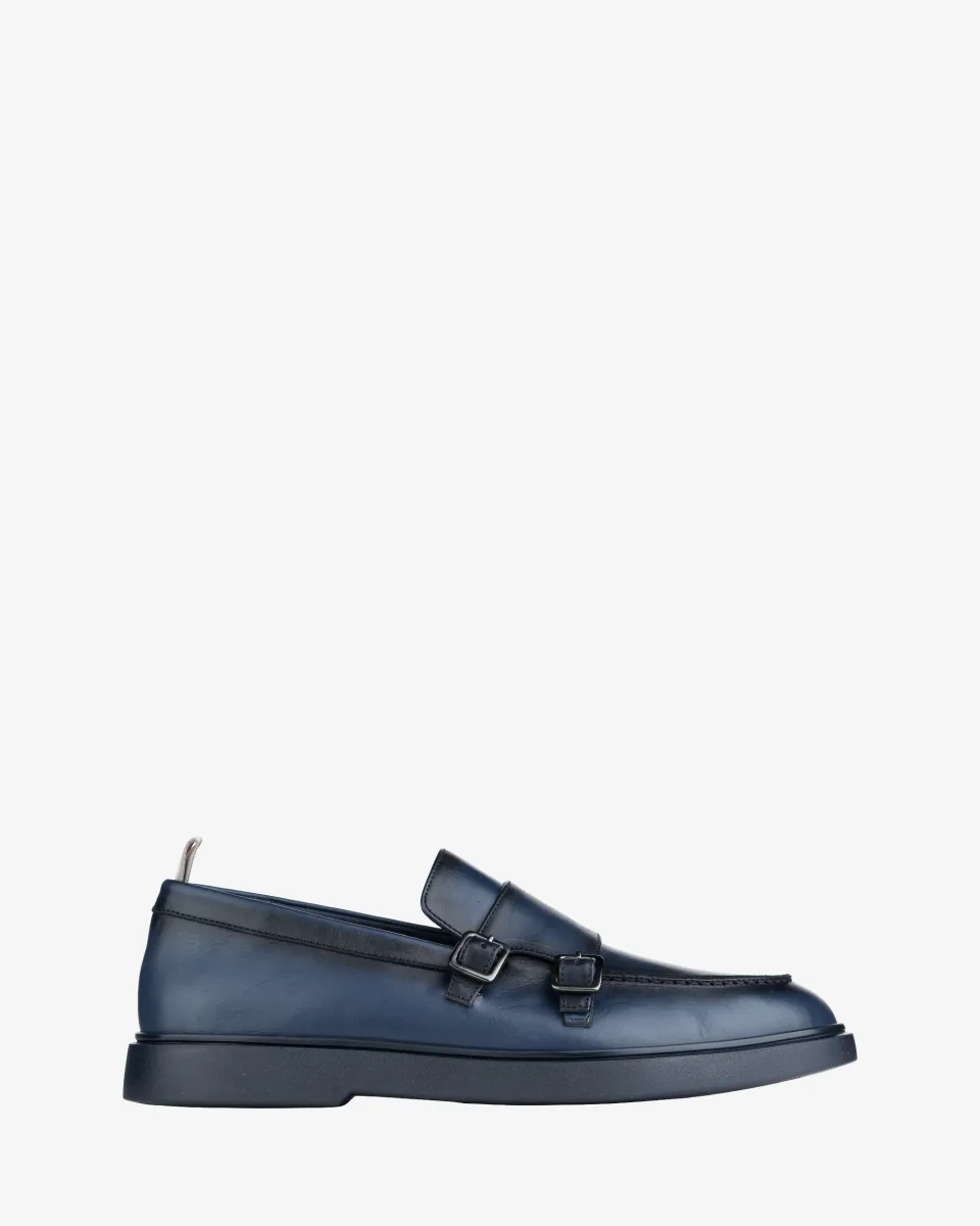 OFFICINE CREATIVE Cipele BONES/018 BLU MARINE OCUBONE018 - CVCOM00000BUN20- - D418/JZ26