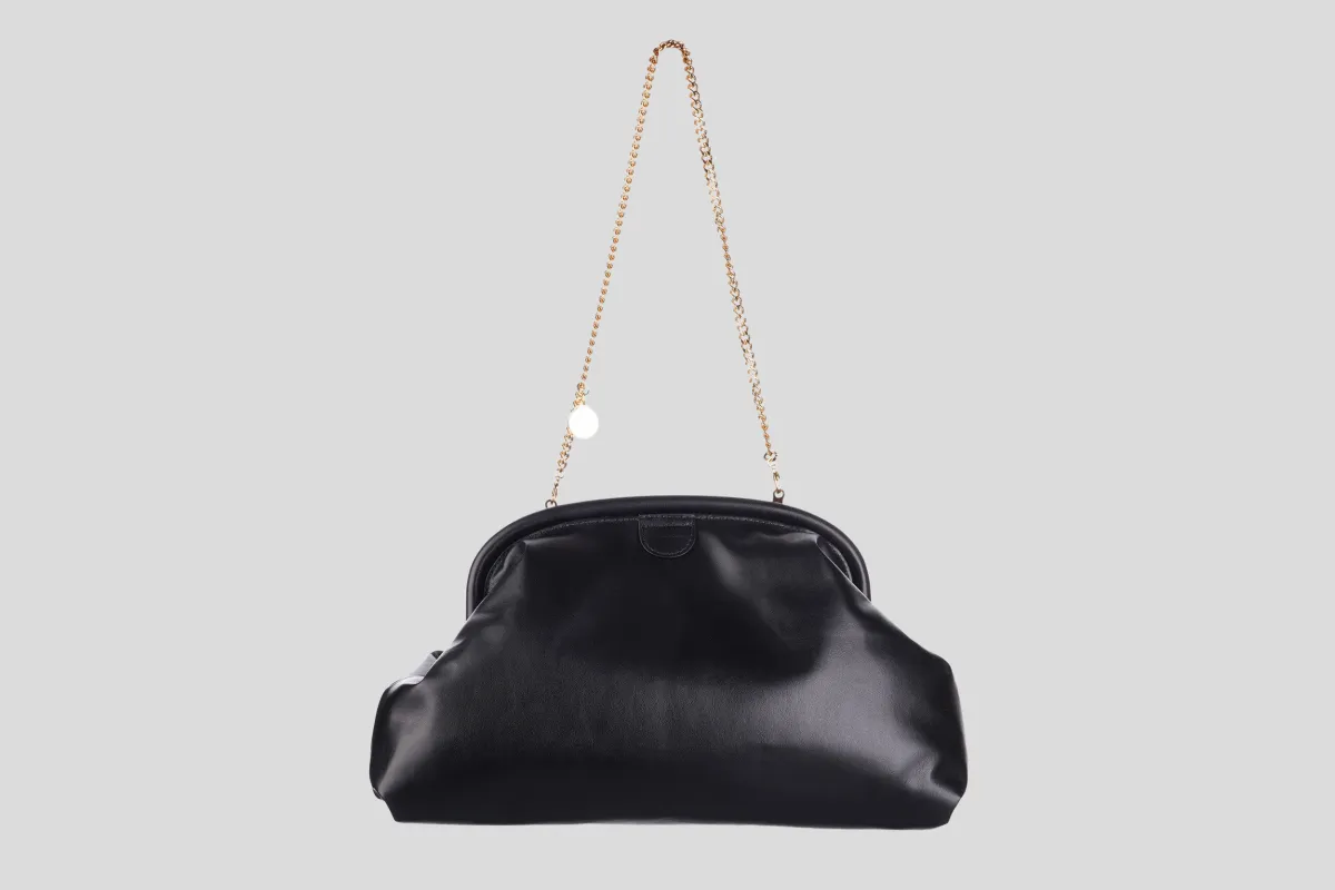 STELLA MCCARTNEY Torba 7B0189WP0695/PL26 Falabella Soft Clutch Padded Alter Mat black