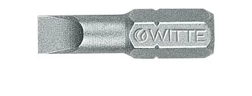 Bit 1,0 x 6,0 x 25mm ravan / šlic PRO - Witte