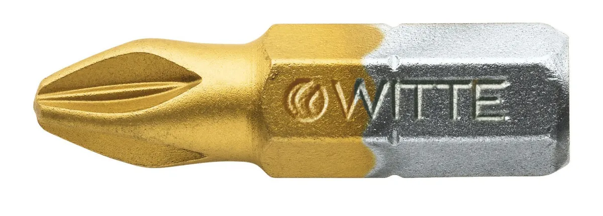 Bit PZ3 x 25mm TIN-Pro titanijumski - Witte