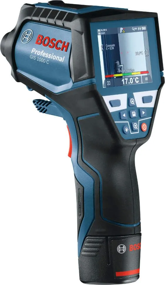 Bosch GIS 1000 C termo detektor; Bluetooth; -40-1000°C (0601083300)