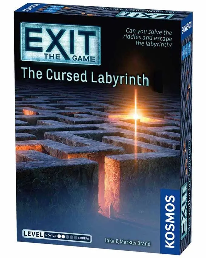 DruÅ¡tvena igra Exit - The Cursed Labyrinth (ENG)