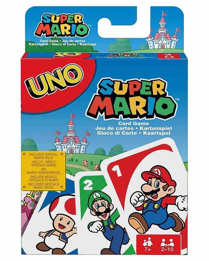 Karte Mattel UNO - Super Mario - Card Game
