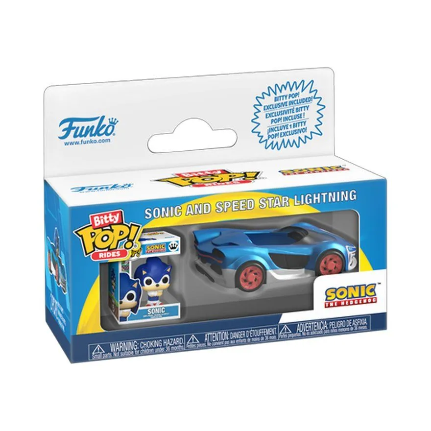 Figura Funko Bitty POP! Ride: Sonic - Speed Star w/Sonic