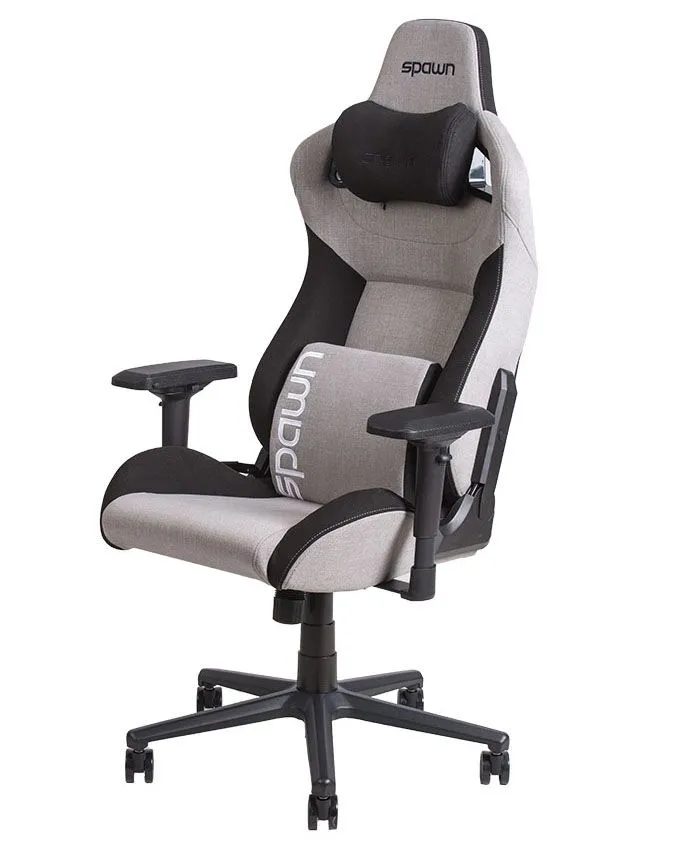 Gejmerska stolica Spawn Gaming Office Grey