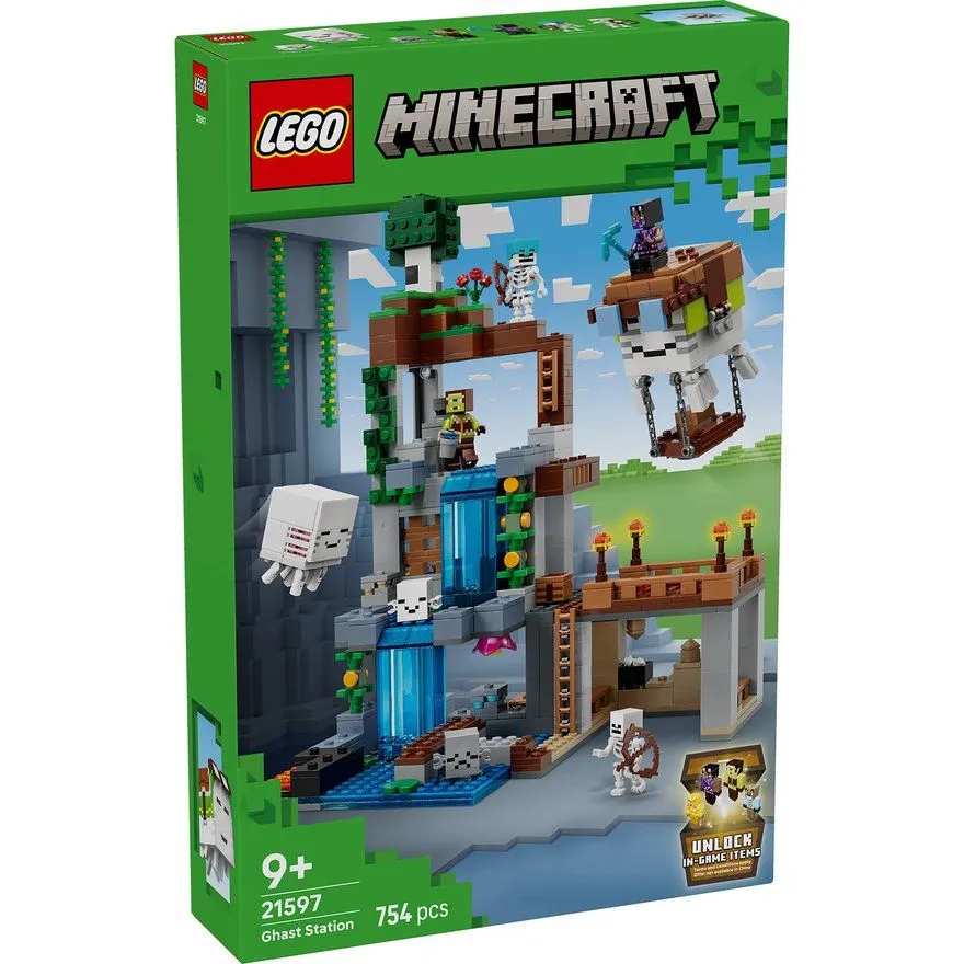LEGO Minecraft Phantom Station 21597
