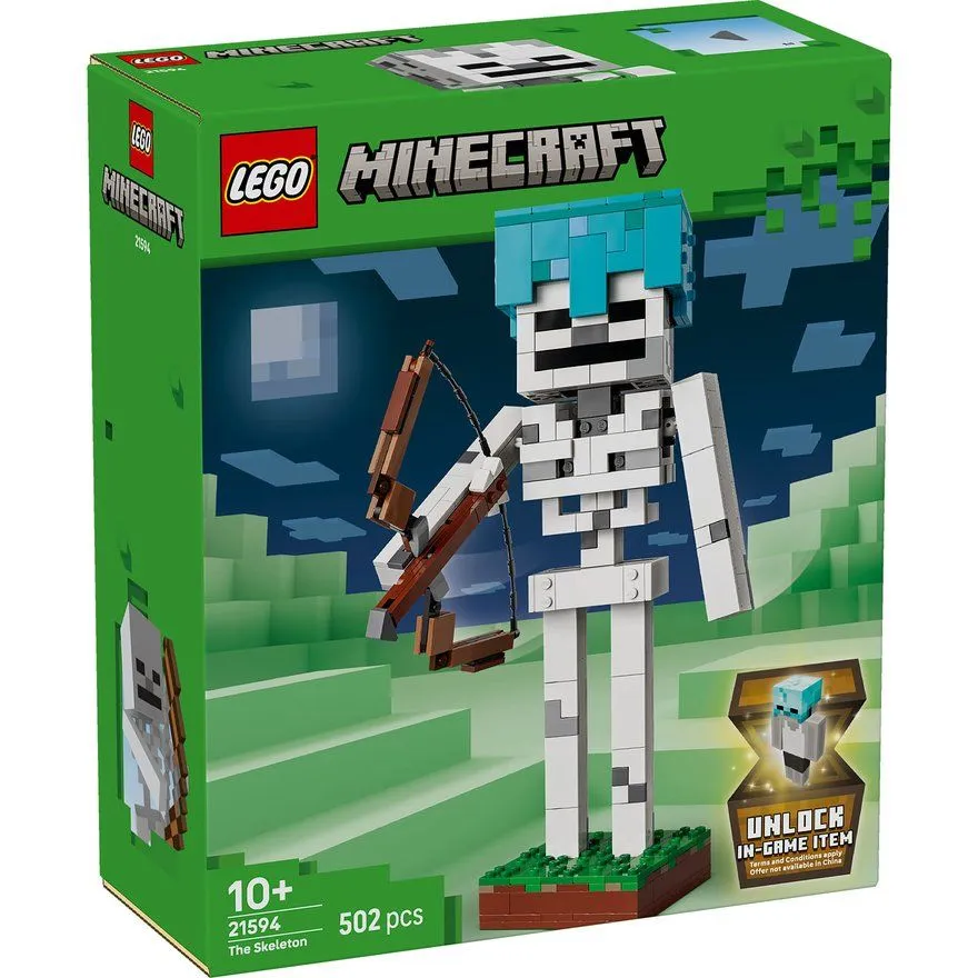 LEGO Minecraft Skeleton 21594