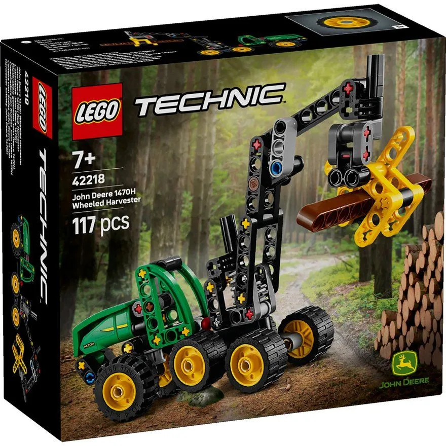 LEGO Technic John Deere 1470H Wheeled Harvester 42218